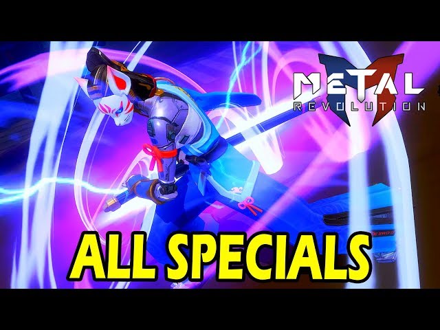 Metal Revolution Mobile - All Specials Attacks (Android/IOS)