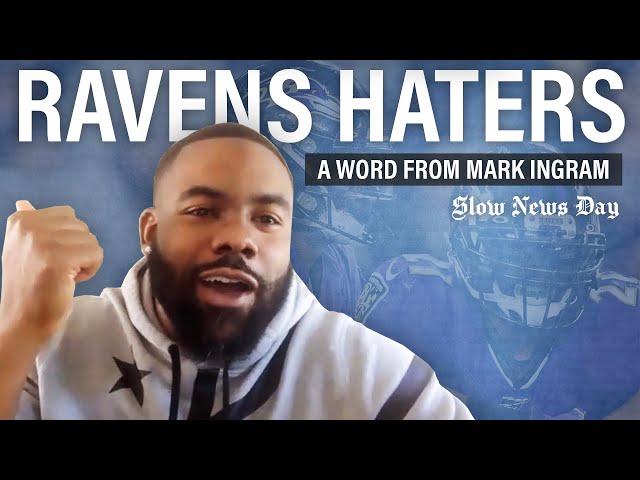 Mark Ingram Addresses the Ravens Haters | Slow News Day | The Ringer