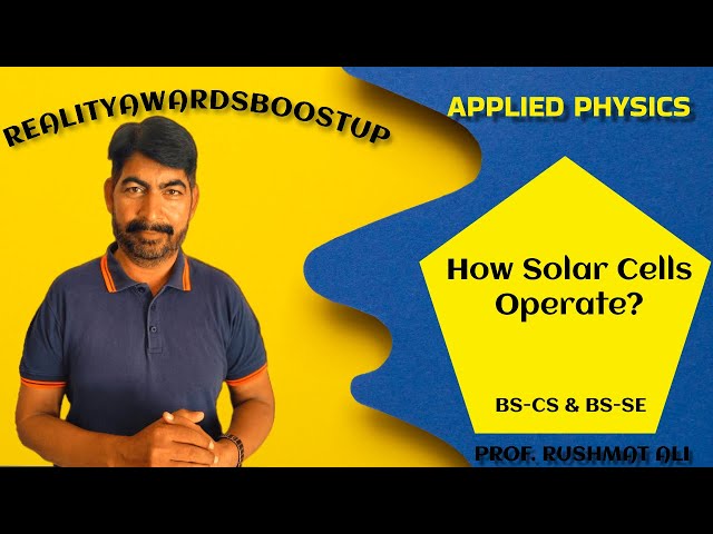 How do solar cells operate