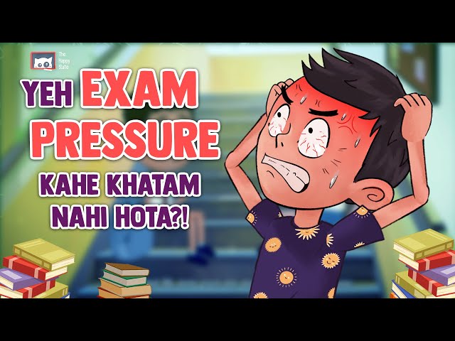 When Exam Pressure Gets Too Much | Exam Pressure Is Real  | School Days |  Animation Video | PSA