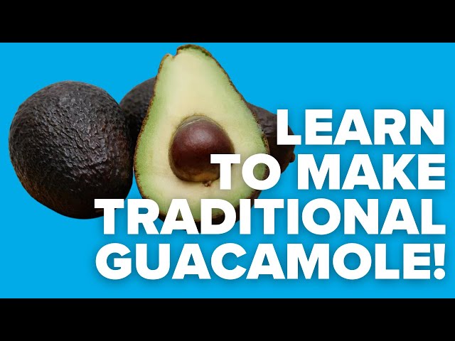 Learn how to make traditional guacamole, using this special ingredient!