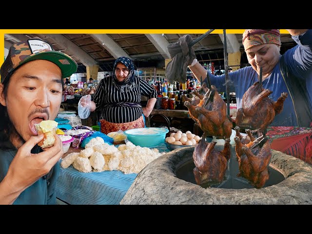 Traditional Food Feast in Azerbaijani Village 🇦🇿 Cooking all the cuts of lamb + Catfish Kebab