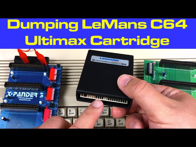 Dumping (And Playing) LeMans Ultimax Cartridge on the Commodore 64 (Part 1)