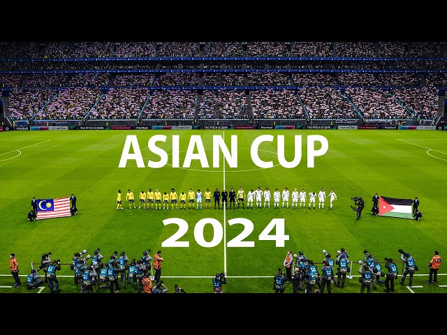 PES  - MALAYSIA vs JORDAN  Asian Cup 2024 Group - E | Full Match All Goals HD