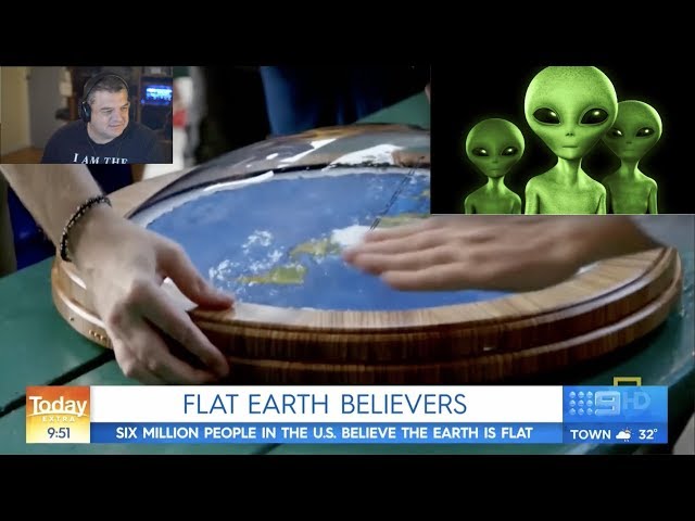 Flat Earther Goes Next Level Stupid - Claims The Earth Was Built By Aliens (2019)