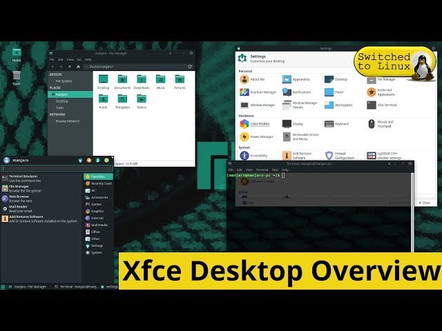 Xfce Desktop Overview