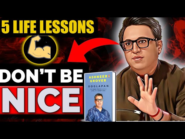 This is Why everyone IGNORES YOU |  5 Life Lessons| Stop being NICE | Doglapan Book Summary by GiGL