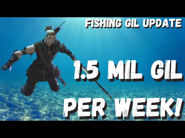 FFXIV Fishing Update || Put your tackle to good work?! (6.4)