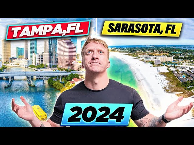 [2024] SARASOTA vs TAMPA Florida (🏡 suburbs, ⛵️ things to do , 🏝️ beaches, 💃 vibe, ➕pros, ➖cons)