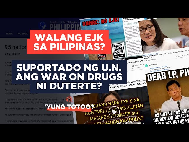 FACT CHECK: Mga pekeng istorya tungkol sa extrajudicial killings sa Pilipinas | ’Yung Totoo?