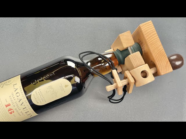 [1297] The Stakes Are High... And Tasty (Bottle Puzzle Lock)