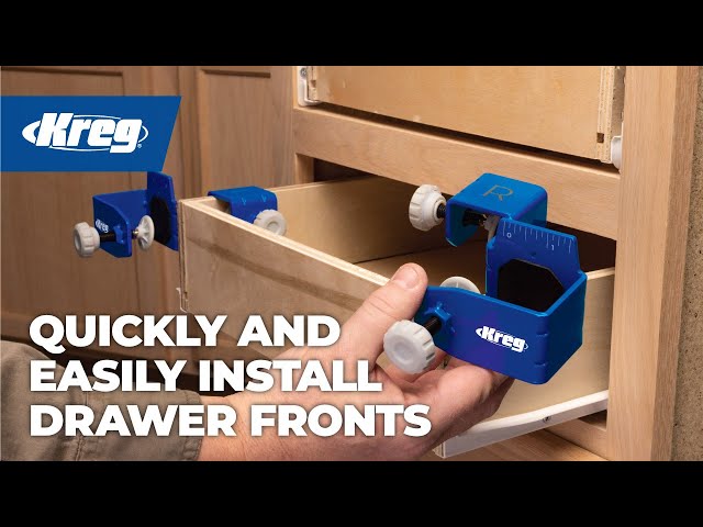 How To Quickly and Easily Install Drawer Fronts