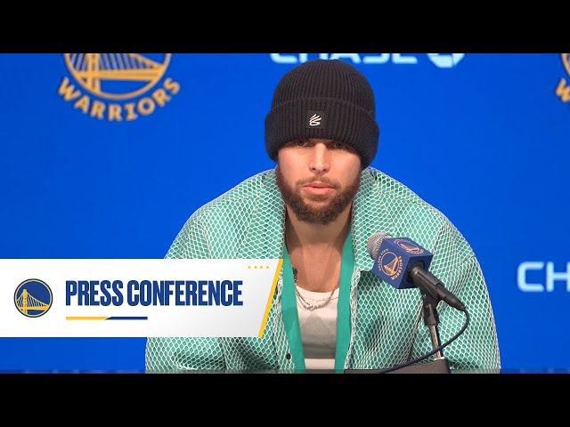 Stephen Curry Recaps Warriors' Double Overtime Loss to Lakers | Jan. 27, 2024