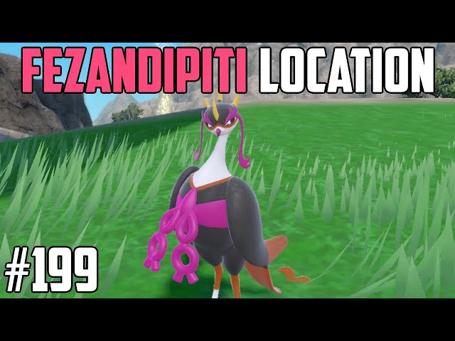 How to Catch Fezandipiti - Pokémon Scarlet & Violet (DLC)