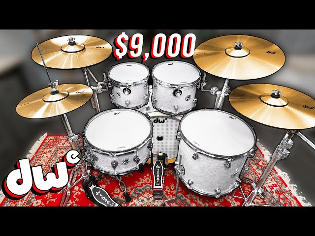 The MOST EXPENSIVE Electronic Drum Set I’ve Played - $9,000 DWe