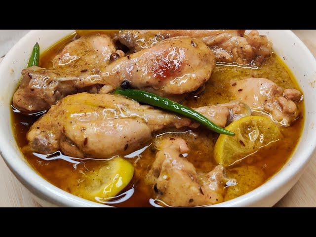 জাস্ট একবার বানিয়ে খান চিকেনের এই রেসিপিটা/Lemon pepper Chicken | smooth Silky chicken curry recipe