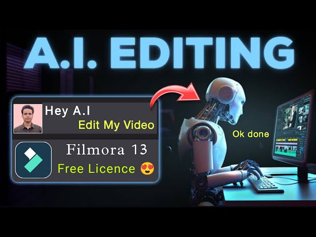 Best AI Video Editing Software 2024 | How to Create Text to Video  | Filmora 13 Giveaway
