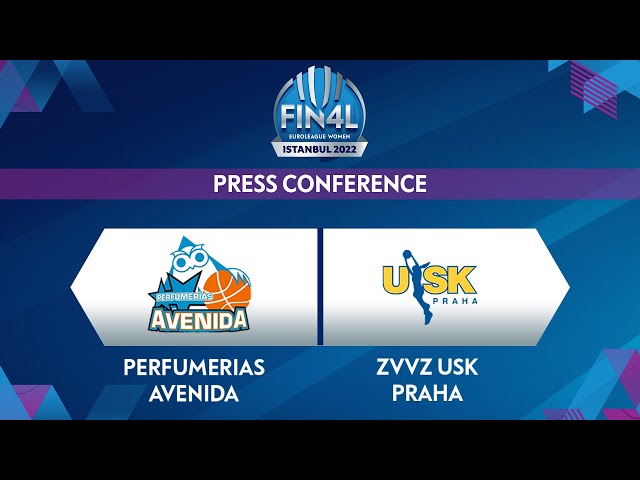 Perfumerias Avenida v ZVVZ USK Praha - Press Conference | EuroLeague Women 2021-22