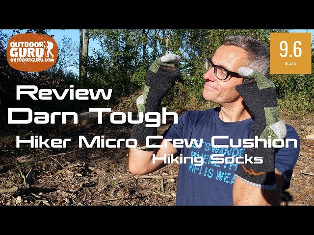 Darn Tough Hiker Micro Crew Cushion HIKING SOCK REVIEW