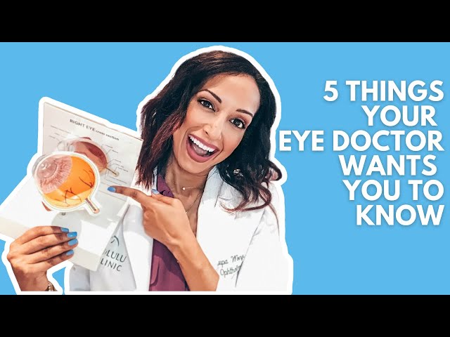 5 Things Your Eye Doctor Wants You To Know
