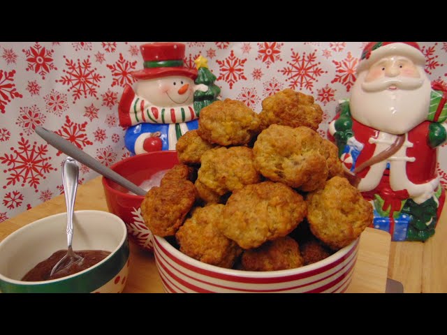 3 Ingredient Sausage Cheese Balls - Perfect for the Busy Holiday Season - The Hillbilly Kitchen