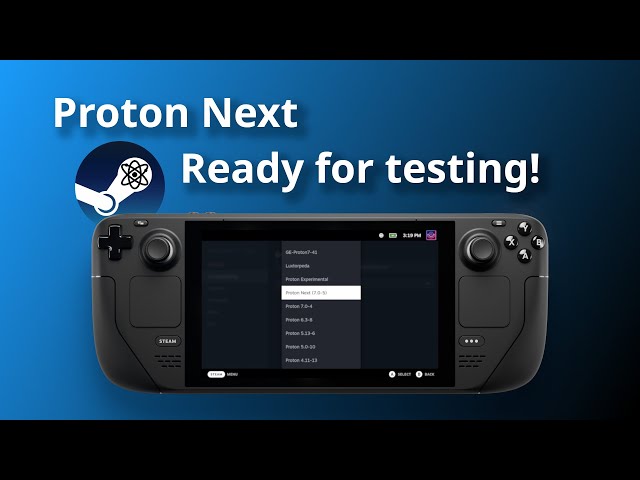 Proton Next ready for testing, improved gaming on Steam Deck & Linux