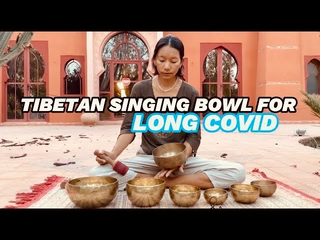 TIBETAN SINGING BOWL FOR LONG COVID (ME/CFS) | 7 CHAKRA | CALM AMYGDALA  | ACTIVATE PINEAL GLAND