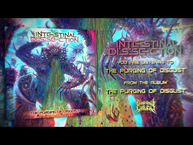 INTESTINAL DISSECTION - THE PURGING OF DISGUST [OFFICIAL LYRIC VIDEO] (2024) SW EXCLUSIVE