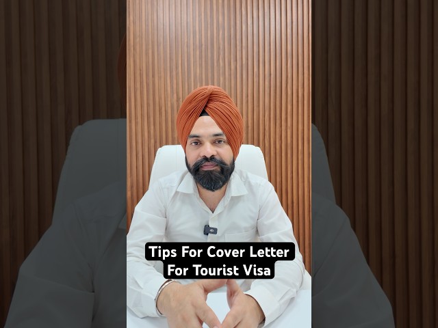 Tips For Cover Letter For Tourist Visa