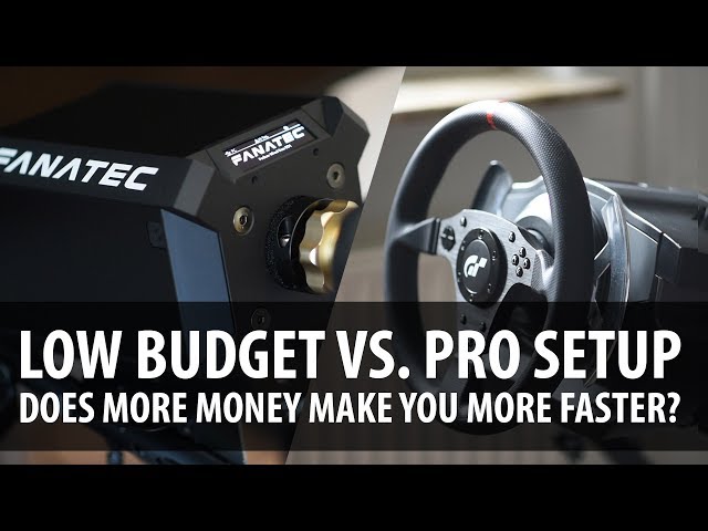 Does Better Sim Racing Hardware Make You a Better Driver? Low Budget vs. Pro Level Setup