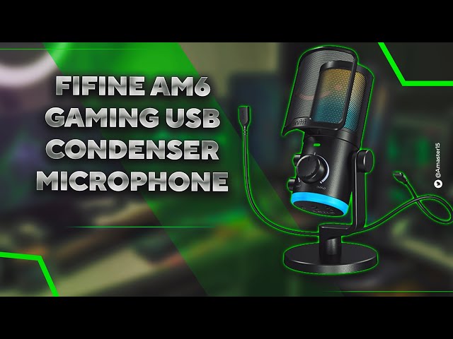 Fifine AM6 Review - Fifine AM6 Voice Test  - Fifine AM6 Microphone