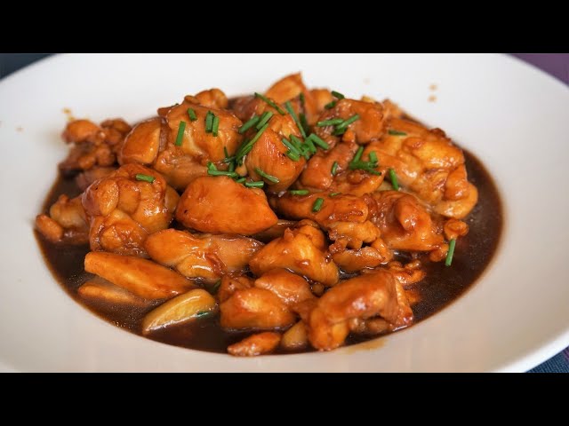 Caramel Chicken: a very good, easy and simple Chinese dish - Morgane Recipes