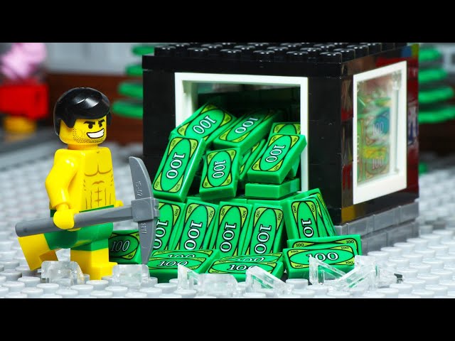 Lego DESTROY The Unbreakable Money BOX, Win $ 100,000!