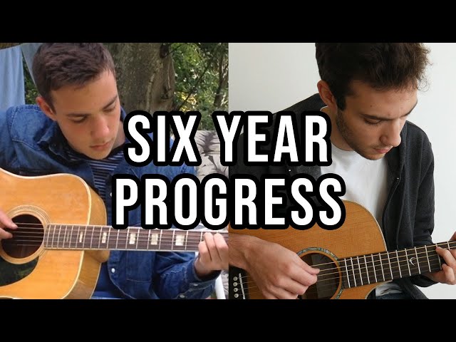 MY 6 YEARS OF PLAYING GUITAR | Fingerstyle Guitar Progress