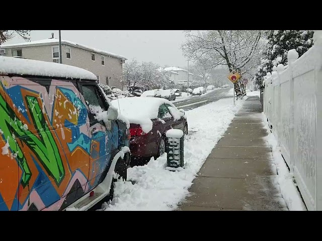 SNOWSTORM in NYC February 13th, 2024! Update 4