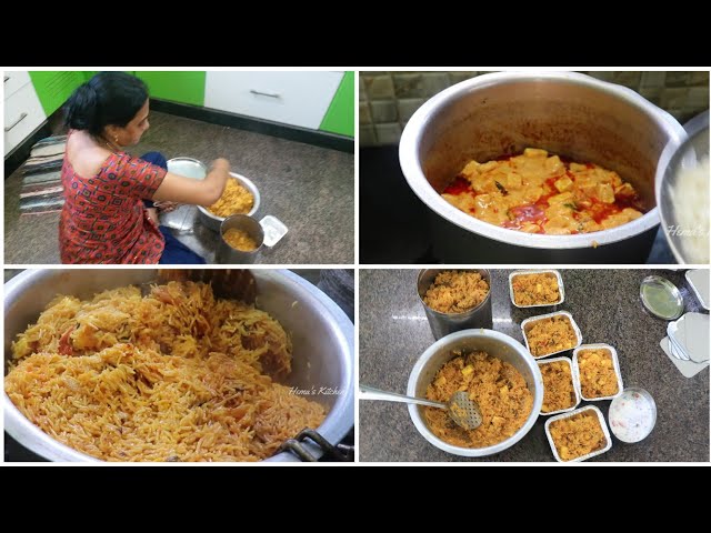 Vlog/1 kg Paneer dum biriyani for my son's school Food Festival/ பனீர் தம் பிரியாணி செய்வது எப்படி