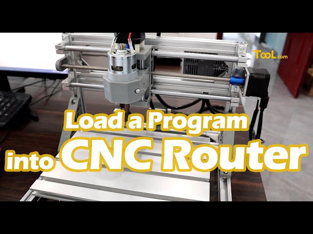Load A Program into CNC Router | Milling Machine