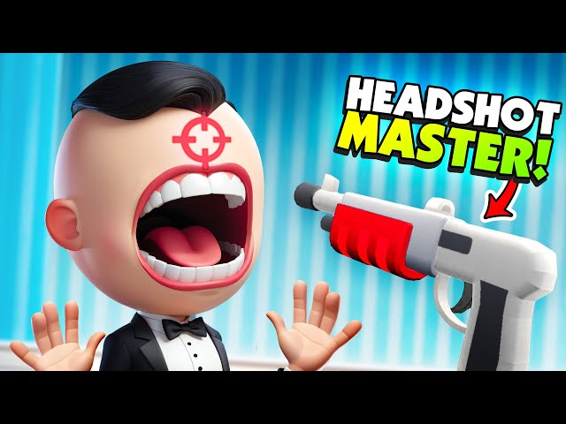 Getting 1000 Headsets In A ROW In VR! - Headshot Master VR