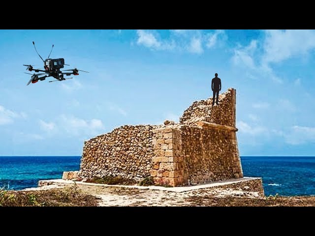 Sitting on a Tower and Flying with a FPV Drone