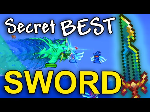 Terraria's SECRET OVER POWERED sword (First Fractal)
