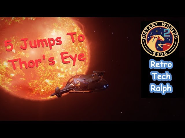 Elite Dangerous - Distant Worlds 2 - Day 1. Only 5 Jumps to Thor's Eye