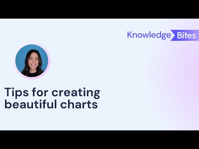 How to create beautiful (and effective) charts