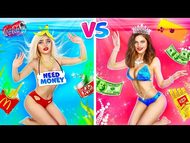 Rich Girl vs Normal Girl | Funny Stories of Rich and Broke Girls in Real Life by RATATA BOOM