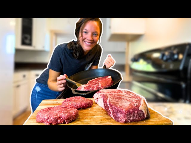SECRETS to Cooking and Storing Grass-Fed Beef for Your Family's Food Security