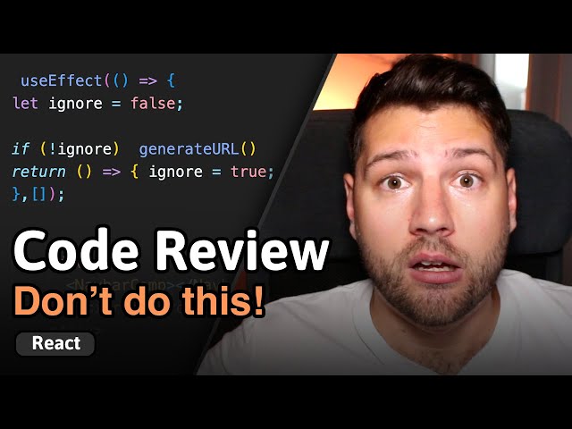 Turning bad React code into senior React code