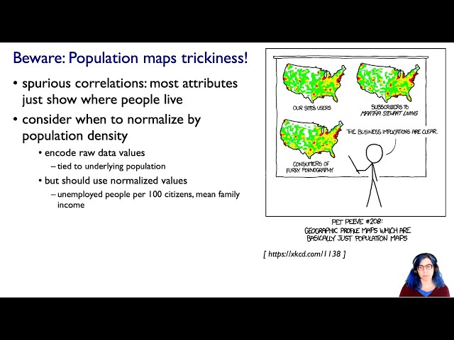 Geographic Maps (Ch 8) I, Visualization Analysis & Design, 2021