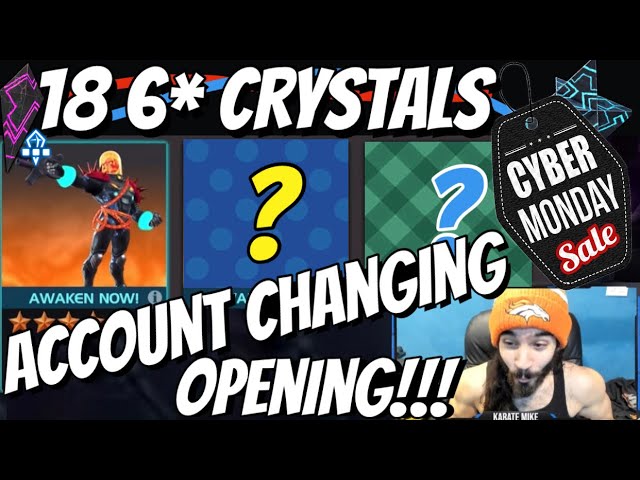 THE BEST CRYSTAL OPENING OF MY LIFE!!!!! ACCOUNT CHANGING, INSANE LUCK!!!! CYBER WEEKEND 2021!!!