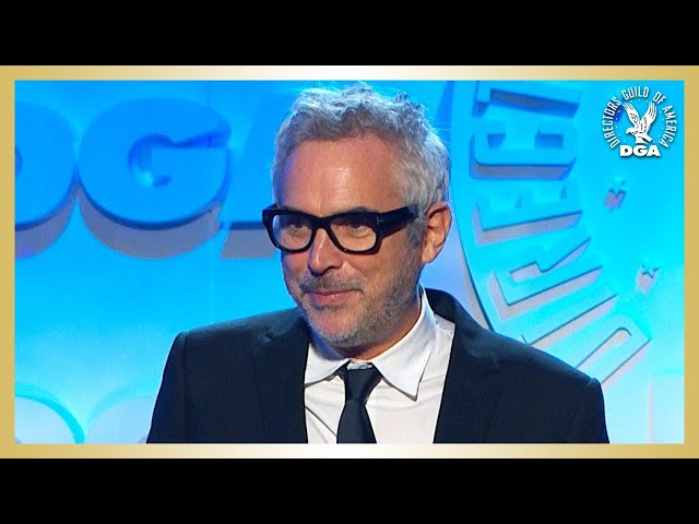 Alfonso Cuarón 71st Annual DGA Awards Feature Film Winner Acceptance Speech