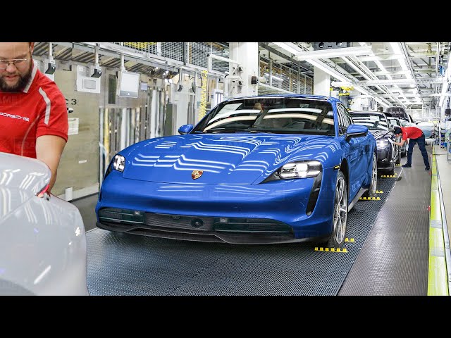 Inside Massive German Factory Producing the New Porsche Taycan