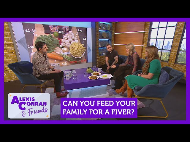 Can you feed your family for a fiver? Feat. Mitch Lane | Alexis Conran & Friends